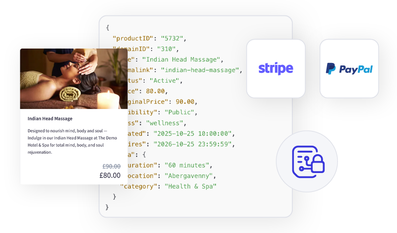 Enjovia Gift Experiences Voucher store features - compliance and data security